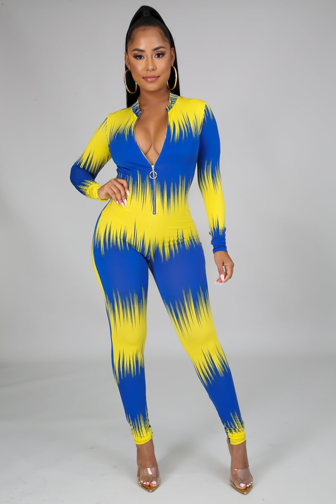 A jumpsuit Of two colors - Semai House Of fashion