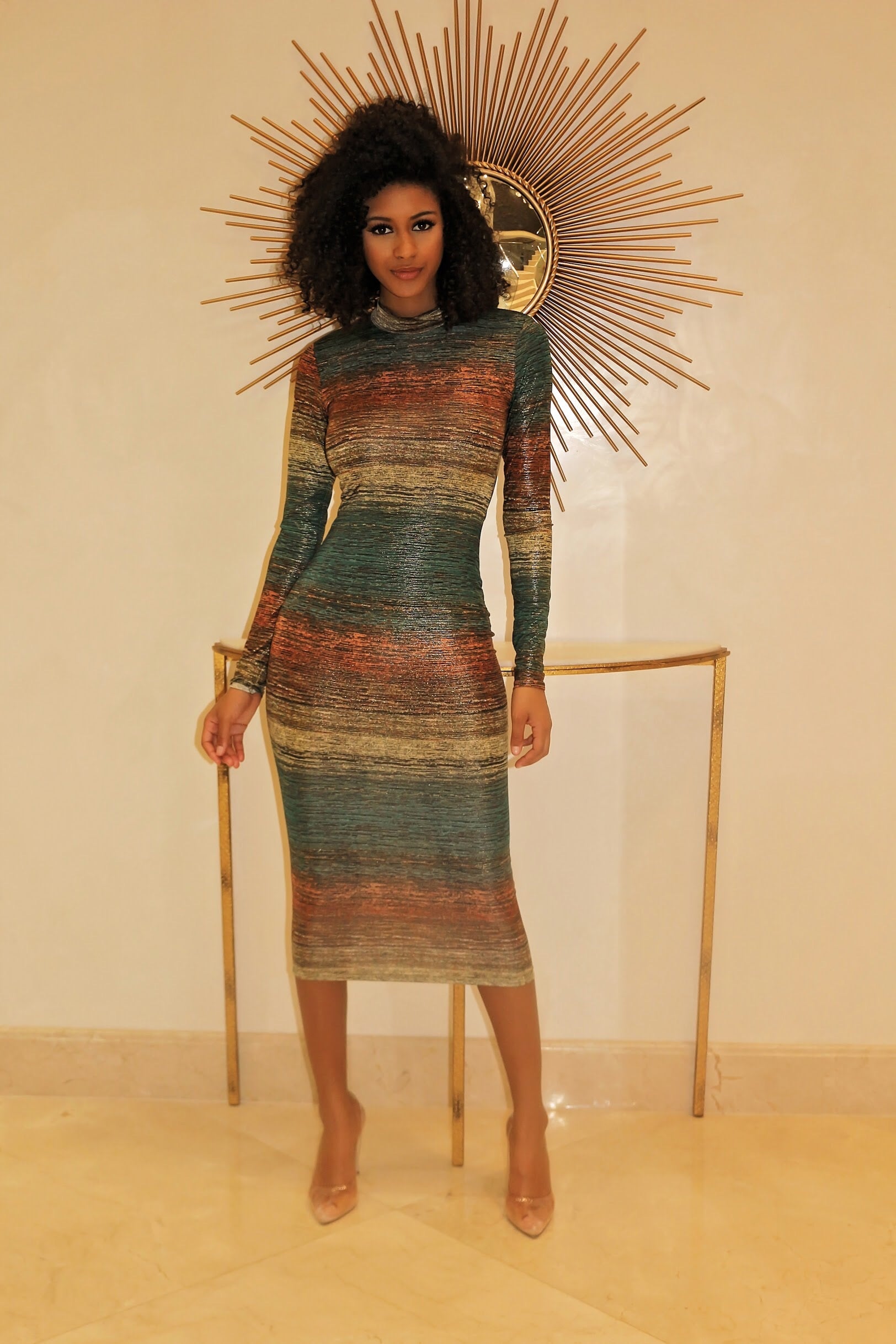 Shine On Them Midi Dress - Semai House Of fashion