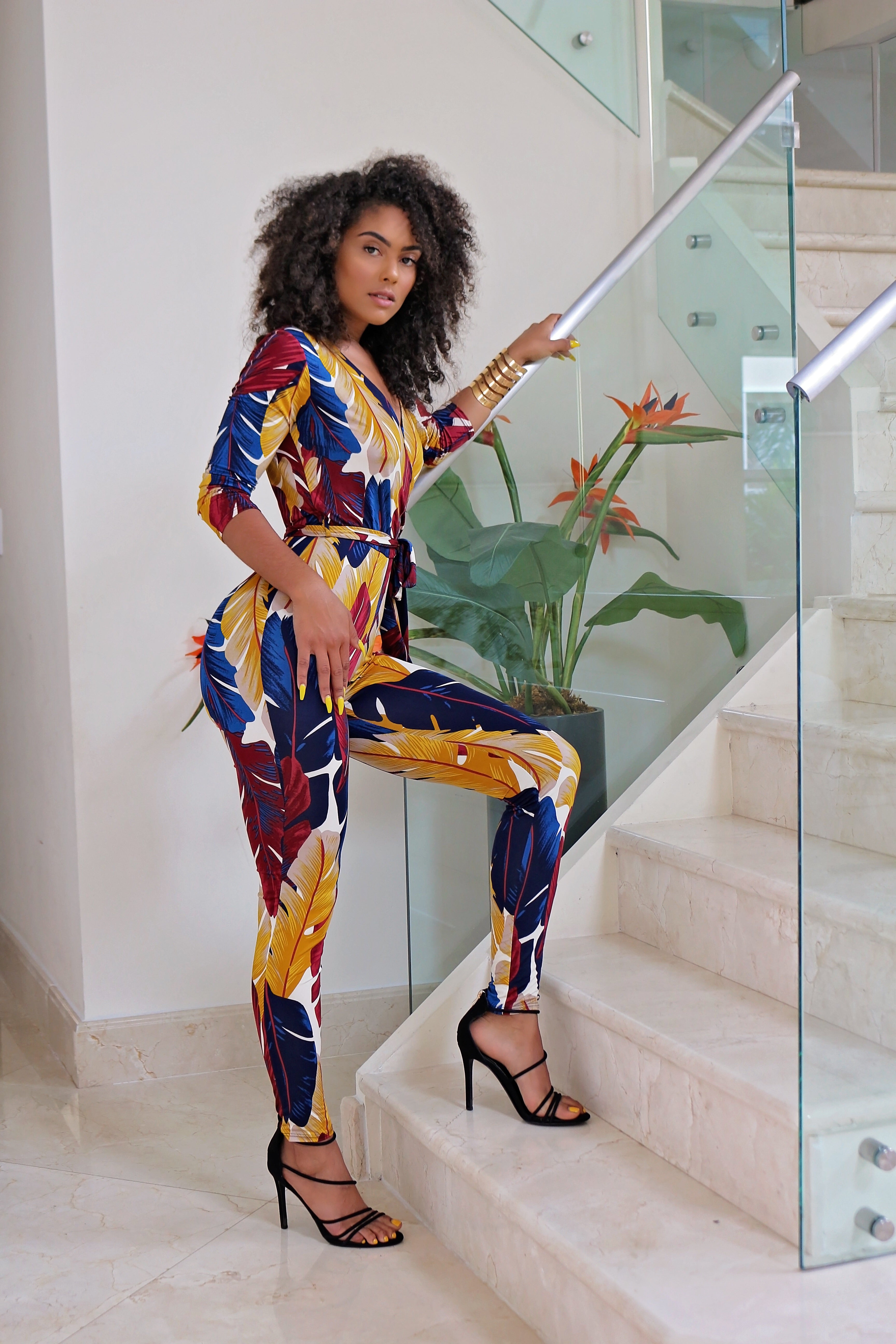 Fire Show Time Jumpsuit - Semai House Of fashion