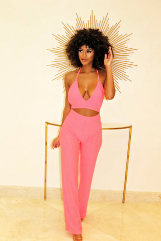 cotton candy Sherbet  jumpsuit