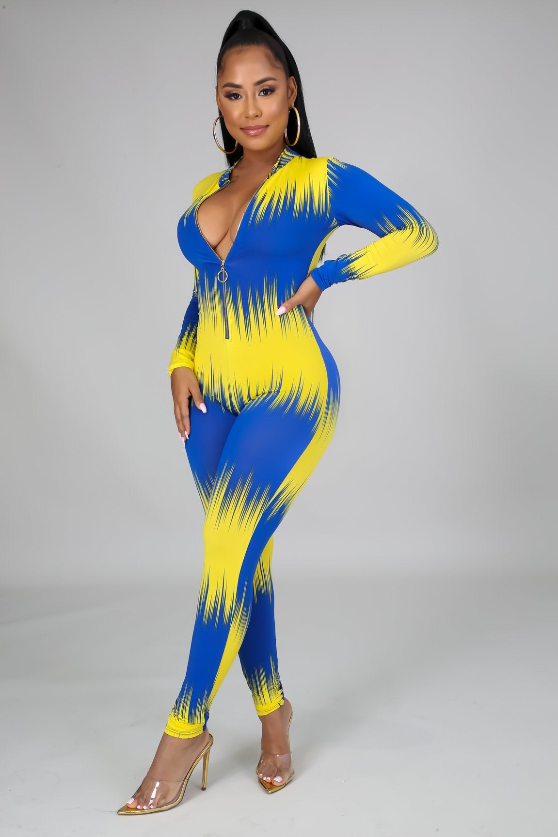 A jumpsuit Of two colors - Semai House Of fashion